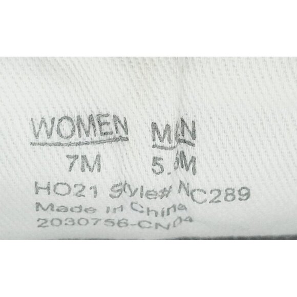 Madewell Court Sneakers‎ in White and Pink Leather - Size 7 - Picture 7 of 8